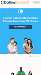Mobile Screenshot of datingbackend.com